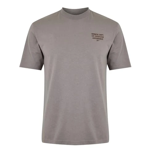 Mens Cl Camping T-Shirt Boulder Grey L