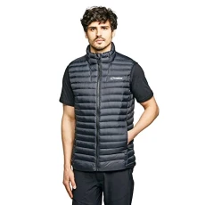 Men's Claggan Insulated Gilet with Durable Water Repellent Finish, Men's Body WarmerMen's Insulated Vest, Outdoors Clothing, Black, L Men's Claggan Insulated Gilet with Durable Water Repellent Finish, Men's Body WarmerMen's Insulated Vest, Outdoors Clothing, Black, L