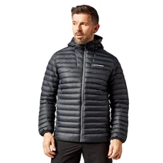 Men’s Claggan Jacket with Attached Hood & 2 Zipped Hand Pockets, Insulated, Water-resistant & Lightweight Puffer (UK, Alpha, L, Regular, Regular, Black) Men’s Claggan Jacket with Attached Hood & 2 Zipped Hand Pockets, Insulated, Water-resistant & Lightweight Puffer (UK, Alpha, L, Regular, Regular, Black)