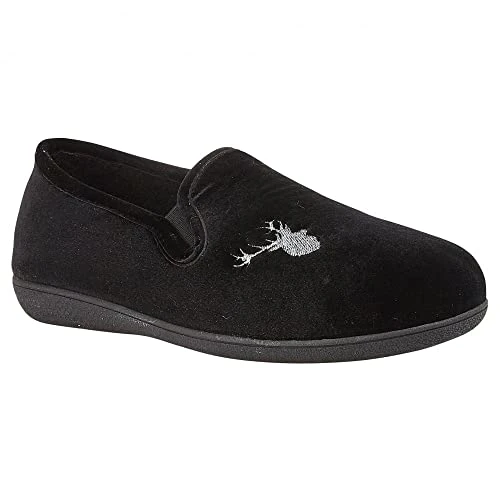 Mens Clarence Slippers UMH024 8 UK