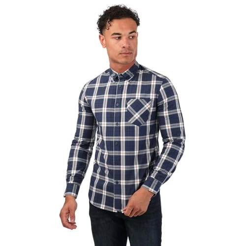 Men's Classic Check Shirt in Blue