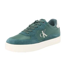 Men's Classic Cupsole Iconic Nylon YM0YM01100 Sneakers, Green (Green Palm/Creamy White), 10.5 UK Men's Classic Cupsole Iconic Nylon YM0YM01100 Sneakers, Green (Green Palm/Creamy White), 10.5 UK
