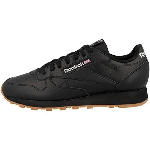 Mens Classic Leather Sneakers, Cblack Pugry5 Rbkg03, 9 UK
