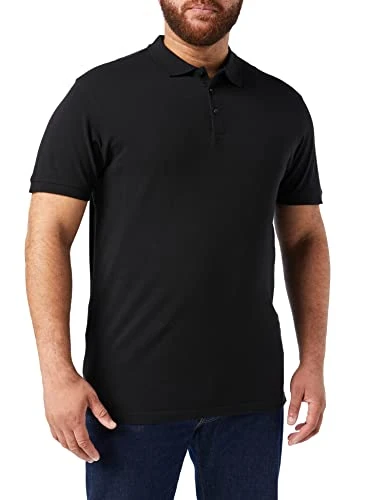 Men's Classic Lincoln Polo Shirt, Black, X-Small