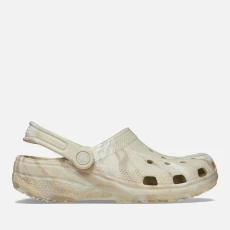Mens Classic Marbled Croslite™ Clogs - Beige