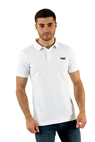 Men's CLASSIC PIQUE S/S POLO T-Shirt, Optic, XXX-Large