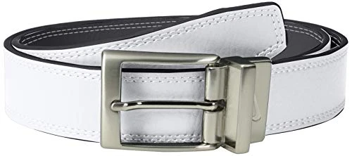 Men's Classic Reversible Belt, Black/White, 32