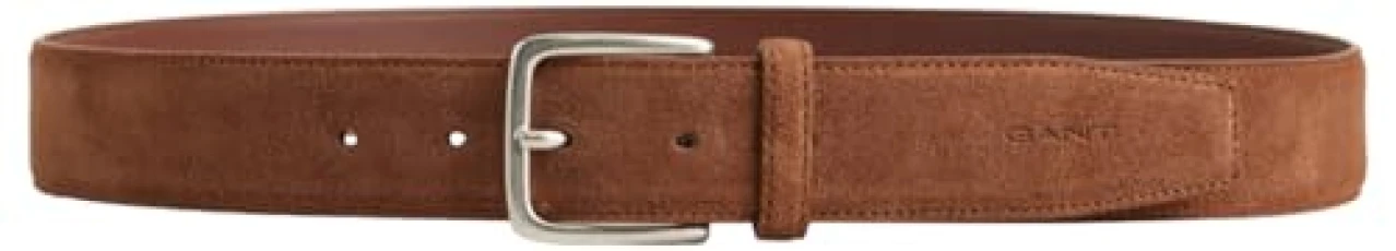 Men's Classic Suede Belt, Weathered Brown, One Size Men's Classic Suede Belt, Weathered Brown, One Size