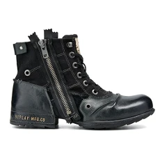 Men's Clutch- GMU01 .002, Zip Up Boot, Black, 12 UK (46 EU) Men's Clutch- GMU01 .002, Zip Up Boot, Black, 12 UK (46 EU)