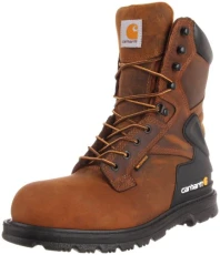 Men's CMW8200 8 Steel Toe Work Boot Brown Size: 12