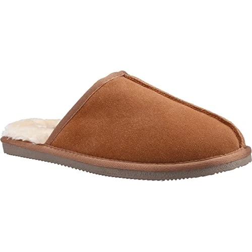 Men's Coady Slipper, Tan, 8 UK