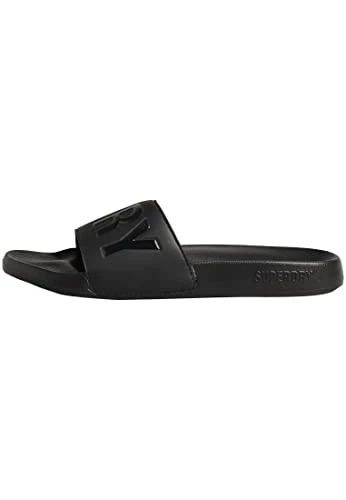 Men's Code CORE Pool Slide Sandal, Black, Small UK