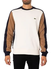 Mens Colour Block Sweatshirt Lapland L