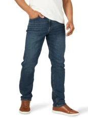 Men's Comfort Flex Waist Relaxed Fit Jean, Rhodes, 32W x 30L (112317565)