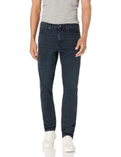 Men's Comfort Stretch Straight Slim-Fit Jean (Previously Goodthreads), Blue Black Vintage, 33W / 29L Men's Comfort Stretch Straight Slim-Fit Jean (Previously Goodthreads), Blue Black Vintage, 33W / 29L