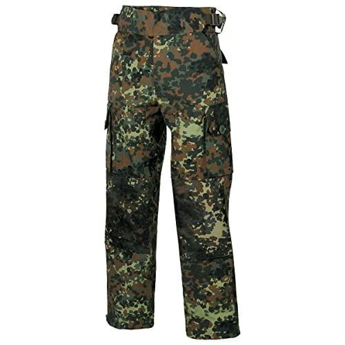 Men's Commando Trousers Smock Ripstop Flecktarn Size S