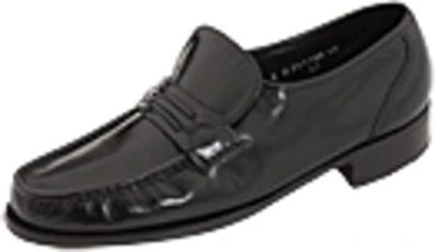 Men's Como Slip-on Loafer, Black, 5 UK Men's Como Slip-on Loafer, Black, 5 UK