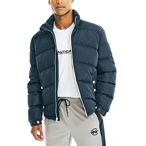 Men's Competition Sustainably Crafted Tempasphere Bomber Jacket, Navy, XL