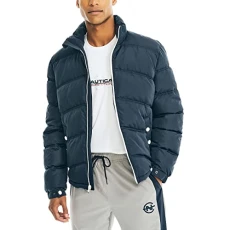 Men's Competition Sustainably Crafted Tempasphere Bomber Jacket, Navy, XL Men's Competition Sustainably Crafted Tempasphere Bomber Jacket, Navy, XL