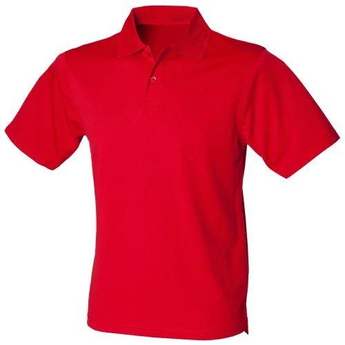 Mens Coolplus® Pique Polo Shirt (5XL) (Classic Red)