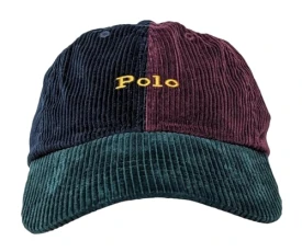 Men's Corduroy Cotton Baseball Dad Hat Cap, Navy/Burgundy/Green (Polo), One size Men's Corduroy Cotton Baseball Dad Hat Cap, Navy/Burgundy/Green (Polo), One size