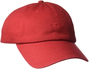 Men's Core Tonal Embroidered Logo Dad Baseball Hat Cap, Red, One Size Men's Core Tonal Embroidered Logo Dad Baseball Hat Cap, Red, One Size