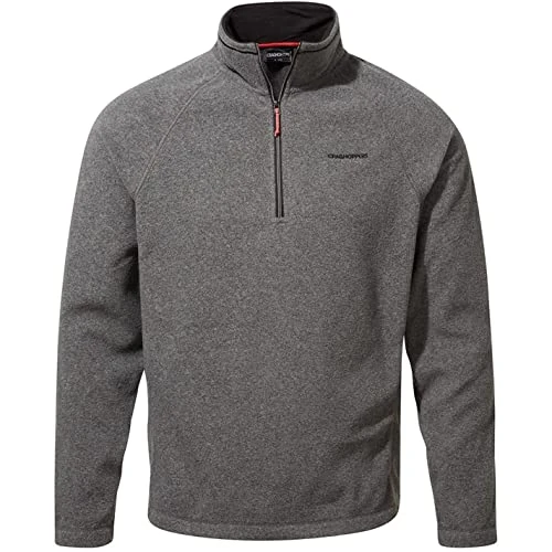 Mens Corey HZ Fleece Black Pepper Marl L