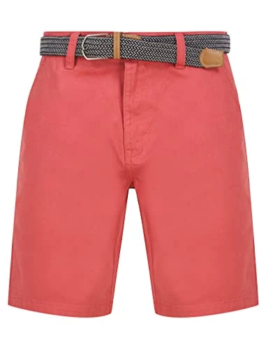 Men's Cortez Cotton Twill Chino Shorts with Woven Belt