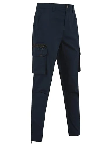 Men's Costello Cotton Blend Multi-Pocket Cargo Trousers