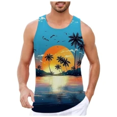Mens Cotton Linen Vest Sleeveless Henley Shirt Casual Lace Up Beach Hippie Tops Tank Tops Men Knitted Mens Leather Waistcoat Vest Mens Short Sleeve Shirts Medium (Sky Blue, M)