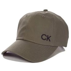 Mens Cotton Twill Cap - Khaki - One Size