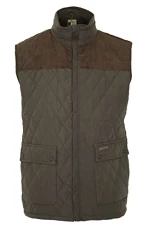 Mens Country Estate Arundel Fleece Lined BodyWarmer Olive L