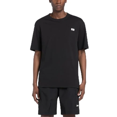 Mens Court Sport T-Shirt, Black, L UK