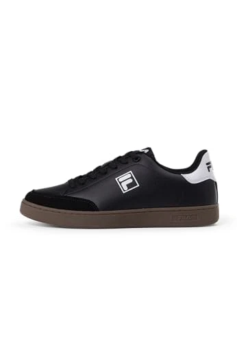 Men's courtbay Sneaker, Black White, 11 UK