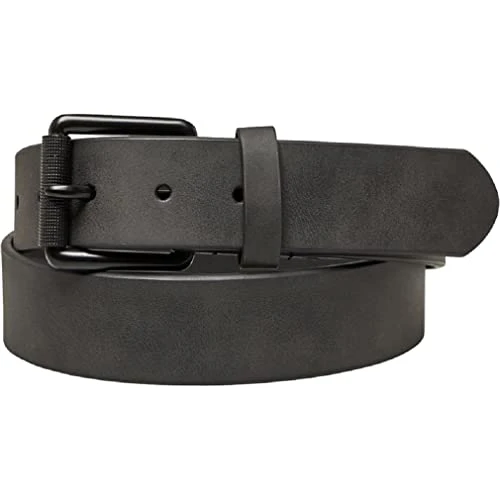 Mens Courtland Leather Belt Black (Black, 30)