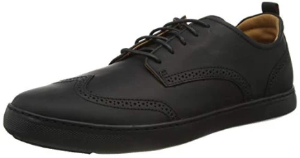 Men's Cq8-090 Oxford, All Black, 11 UK Men's Cq8-090 Oxford, All Black, 11 UK
