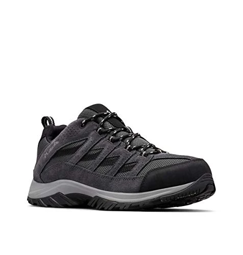 Men's Crestwood low rise hiking shoes, Black (Shark x  Grey), 7 UK