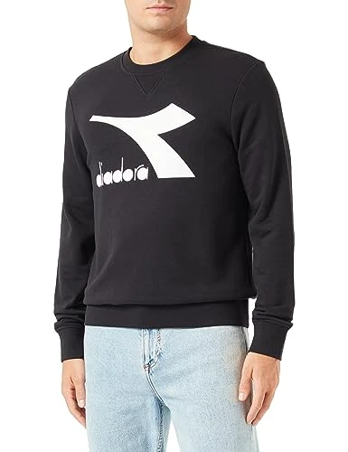 Men's Crew CORE Sweatshirt, Black, 3XL