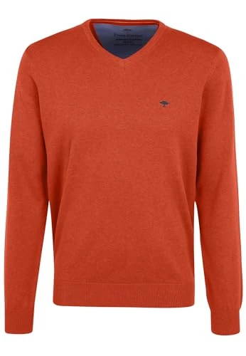 Men`s Crew Neck Jumper - 1213-210 206 - Pumpkin (as8, Alpha, m, 3X_l, Regular, Regular, M, Pumpkin)