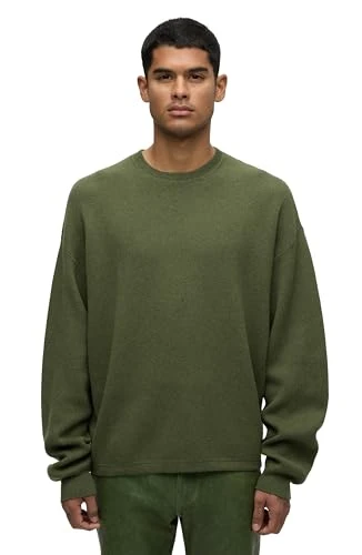 Men's Crew Neck Sweater, Rich Pine, Medium