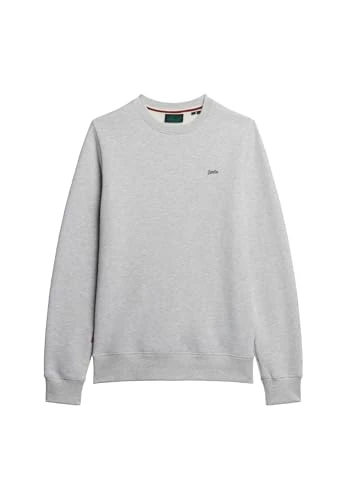 Mens Crew Neck Sweatshirt Grey L