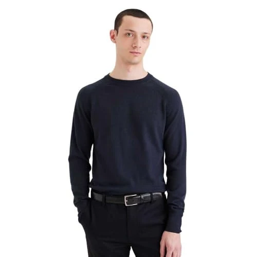 Men's Crewneck Sweater, Blazer Navy, XL