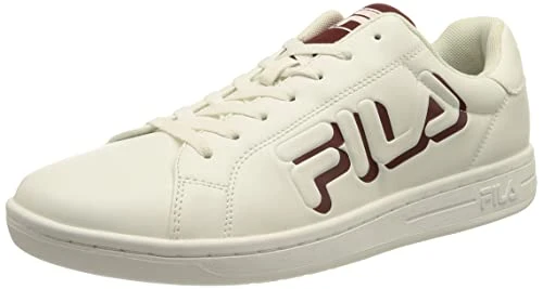 Men's Crosscourt 2 Nt Logo Low Sneaker, White Tawny Port, 12 UK