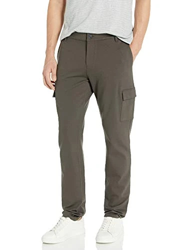 Men's Cruz Cargo Trouser Casual Pants, Black Olive, 30