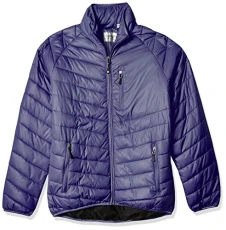 Men's Crystal Mountain Jacket Down Outerwear Vest, Navy, Large