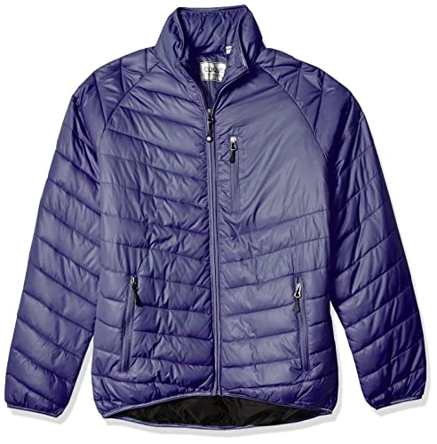 Men's Crystal Mountain Jacket Down Outerwear Vest, Navy, Large