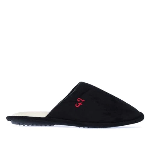 Men's Cullinan Mule Slippers in Black