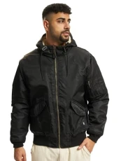 Mens CWU Hooded Jacket, Black, XL UK Mens CWU Hooded Jacket, Black, XL UK