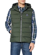 Men's D1. Active Cloud Vest Jacket, Thyme Green, L Men's D1. Active Cloud Vest Jacket, Thyme Green, L