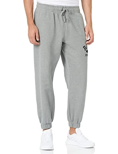 Men's D.1 Collegiate Sweatpants Slacks, Grey Melange, XL